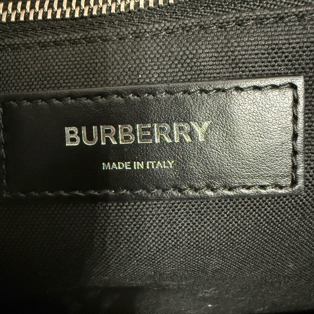 Burberry Black Leather Tote - Picture 9 of 15